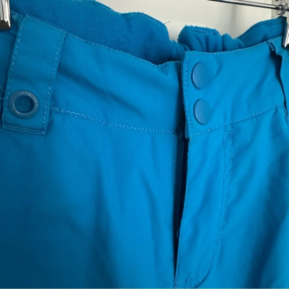 Quiksilver Vibrant Blue snow pants boys ski snowboarding utility cargo size 8 M